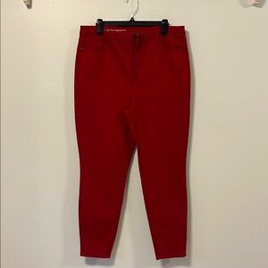 Women's Red‎ Jeans